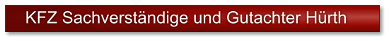 KFZ Sachverst�ndige und Gutachter H�rth